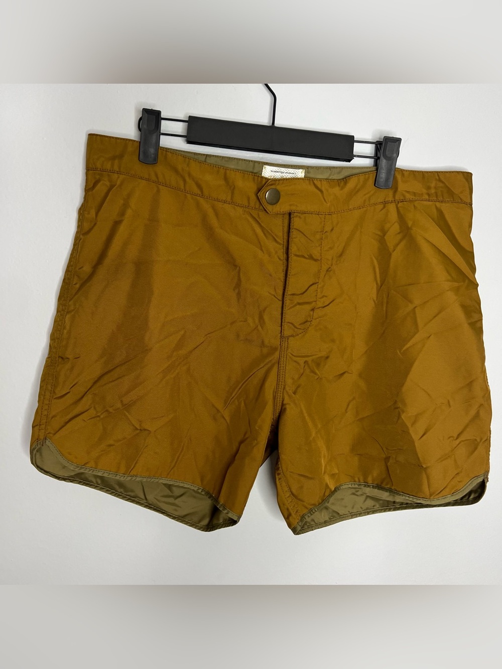 RVCA x Alex Knost Signature Collection Swim Trunks Mens 34 Brown